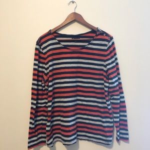 { gap } • striped long sleeve